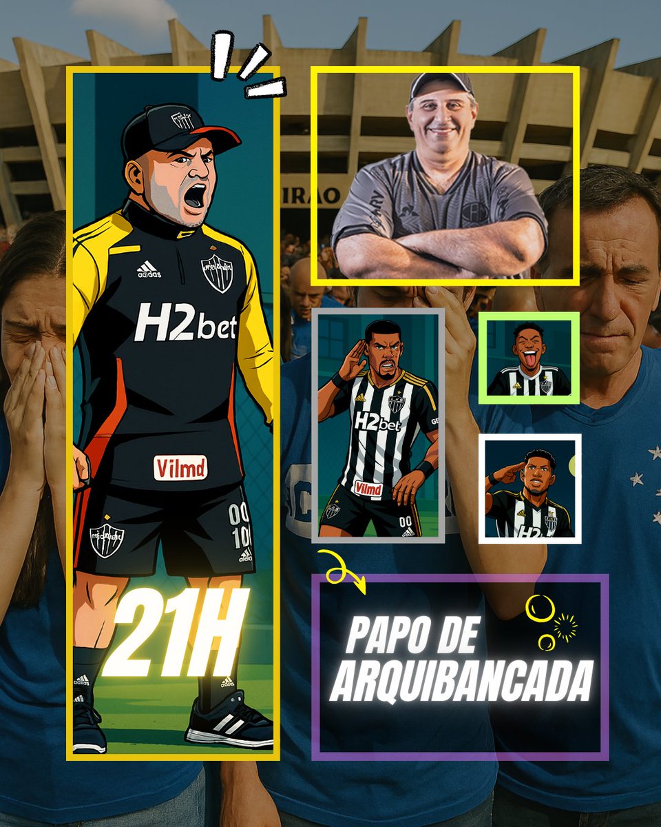 🚨 *AO VIVO AGORA! PAPO DE ARQUIBANCADA!* 🚨

🎙️🐔 SAMPAOLI, JOGADORES E O CLÁSSICO DECISIVO! 🔥

Venha para a nossa resenha! Análise completa das notícias e do próximo jogo do Galo!

👉 CLIQUE E VENHA COMENTAR COM A GENTE NA LIVE! 👇

🕘21h
💻 tinyurl.com/52zdxrjy