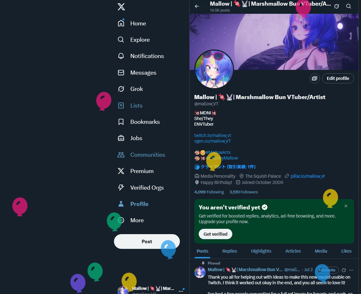 🎈🎈🎈🎈Look at all those floaters~ 🎈🎈🎈🎈
🎈🎈🎈🎈It's my birthdaaaaaaaay~! 🎈🎈🎈🎈