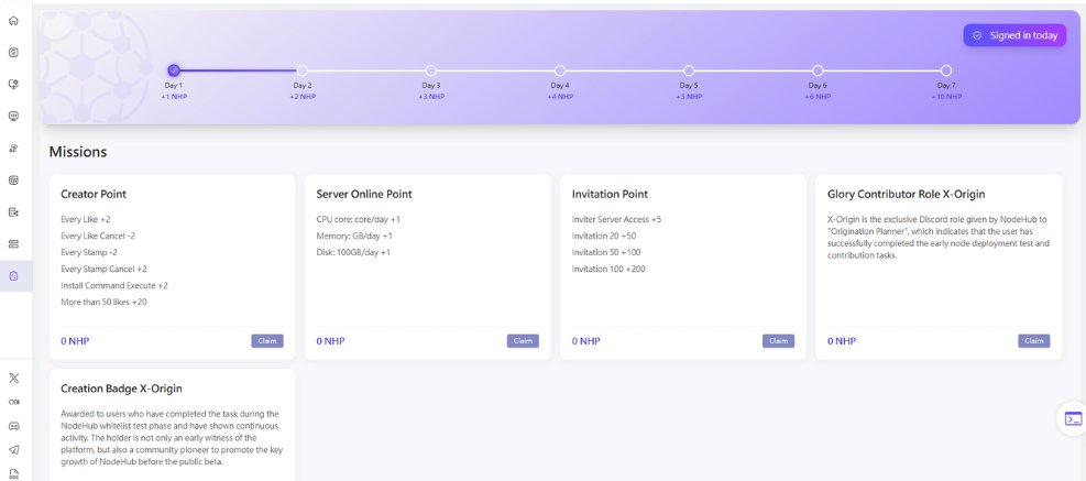 Node-X (@labs_nodex) on Twitter photo GM โ๏ธ
 Donโt miss your NHP! Upload your local compute today โ the more power you share and the longer you stay online, the more points youโll earn. ๐ 
Start now 
๐hub.node-x.xyz/#/missions GM โ๏ธ
 Donโt miss your NHP! Upload your local compute today โ the more power you share and the longer you stay online, the more points youโll earn. ๐ 
Start now 
๐hub.node-x.xyz/#/missions