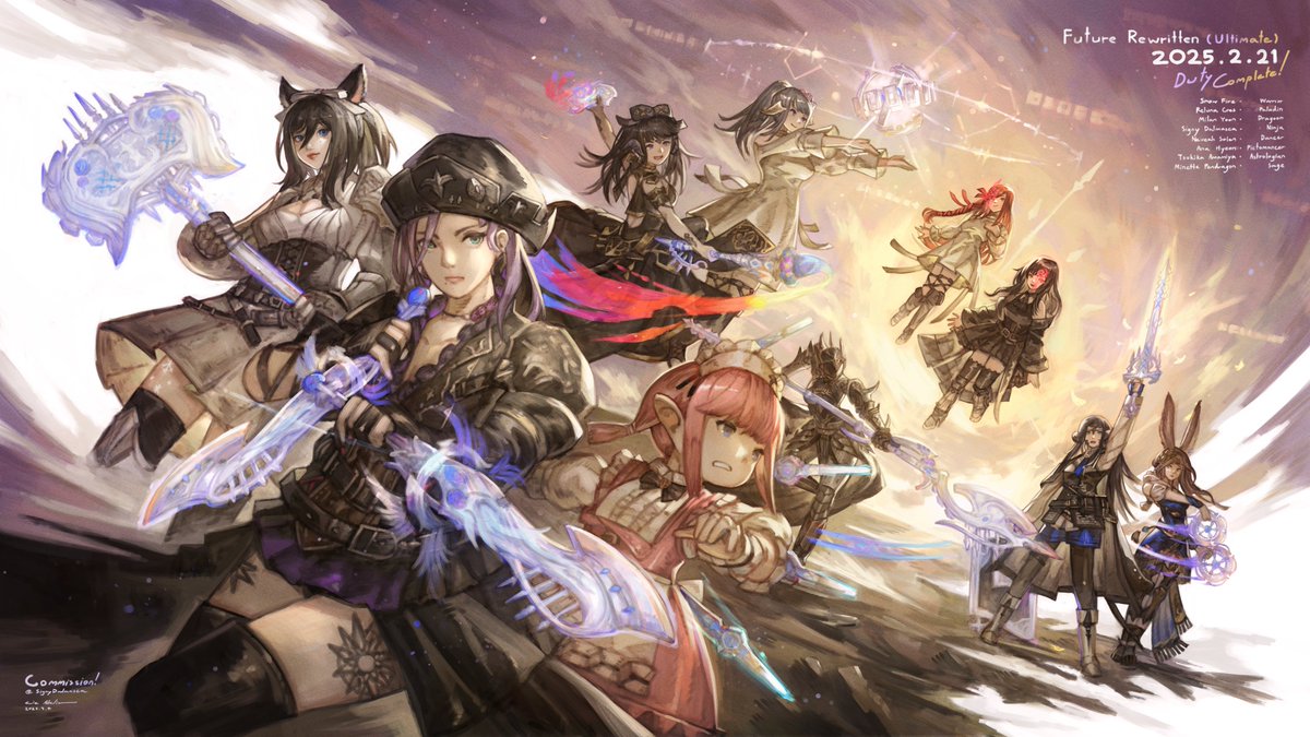 Usurper of Frost and Oracle of Darkness

Date cleared: Feb 21, 2025

Thank you for huge commission and glad your group made through!
#FFXIV