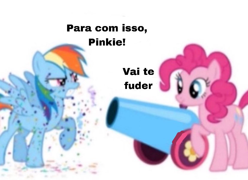 Deixa a Pinkie ser feliz!