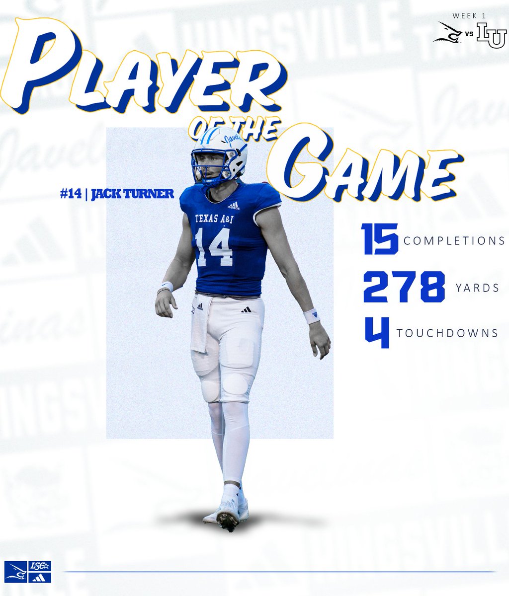 What a (1st half) debut for Jack Turner!

#GoJavelinas #TTDB