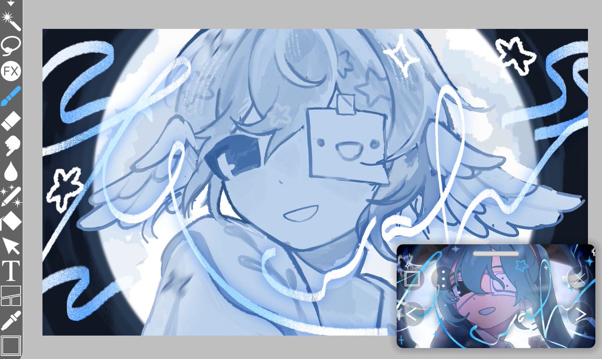 #stateSMP #Saparata   Best friend doodle 🤍