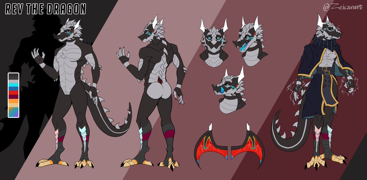 zeicanart's tweet photo. Ref sheet commission for @ShurikenBird

#furry #nsfw #Commissionopen #openslots https://t.co/kIpW2xdRAD