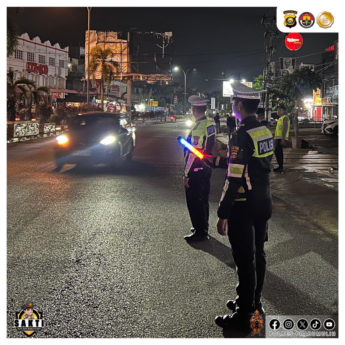 KRYD PERSONEL POLRES PRABUMULIH 

#swasembadapangan
#ketahananpangan
#polrimendukungketahananpangan
#polisicintapetani
#poldasumsel
#polresprabumulih
#prabumulih
#sumsel