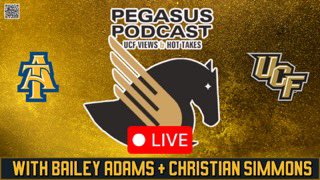 Pegasus Podcast (@pegasuspodcast) on Twitter photo We will be going LIVE on the <a href="/SonsofUCF/">Sons of UCF</a> YouTube and social channels around 12:50 a.m. to break down UCF’s 68-7 win over North Carolina A&T.
Join us for another late-night pod! We will be going LIVE on the <a href="/SonsofUCF/">Sons of UCF</a> YouTube and social channels around 12:50 a.m. to break down UCF’s 68-7 win over North Carolina A&T.
Join us for another late-night pod!