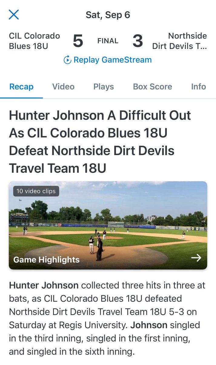 Hunter Johnson tweet media