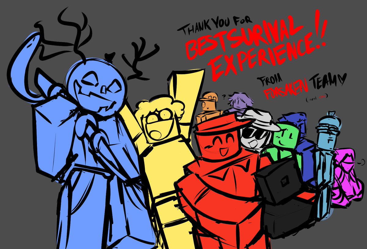 it is a massive honor to see forsaken where it is now
despite all of it’s rough edges, being able to lead it’s art direction has been nothing more than an absolutely pleasure, and i’m so appreciative of where it’s gotten me, and the people i have today
thank you everyone &lt;:,)