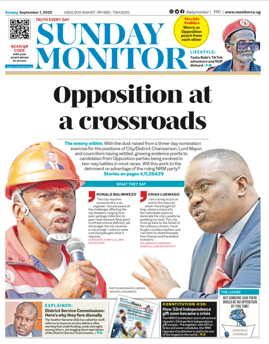 For the umpteenth time, the Local Government and mayoral nominations have unearthed a wave of failure by the Opposition to move in the same direction.
📲 Dive into the e-paper experience anytime, anywhere  bit.ly/3JRoICe?utm_me…  
#MonitorUpdates 
#TruthEveryDay