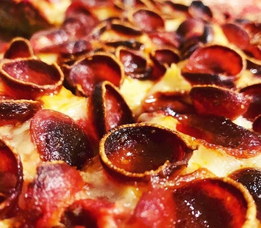 This is the best pepperoni. I’m at a point if they don’t have it, I’m just getting cheese.