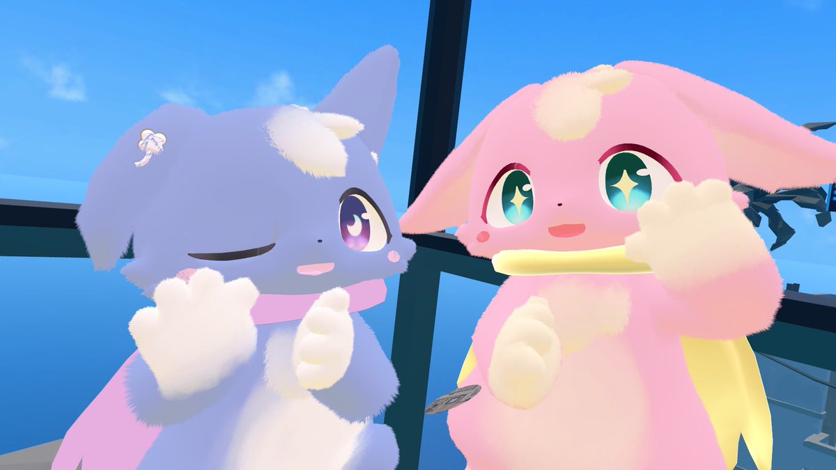 ふぇりふぇり🍇🍑☆
#VRChat #ふぇりちゃんはいいぞ