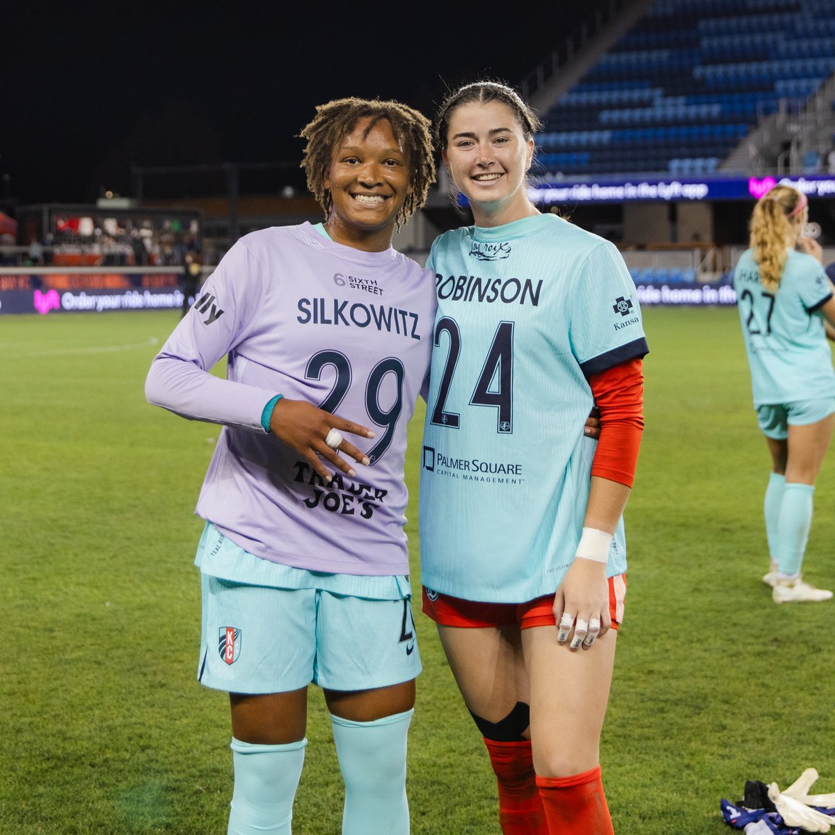 National Women’s Soccer League (@nwsl) on Twitter photo Gabrielle Robinson and Jordan Silkowitz — once teammates, now opponents, but always friends 🫂 Gabrielle Robinson and Jordan Silkowitz — once teammates, now opponents, but always friends 🫂