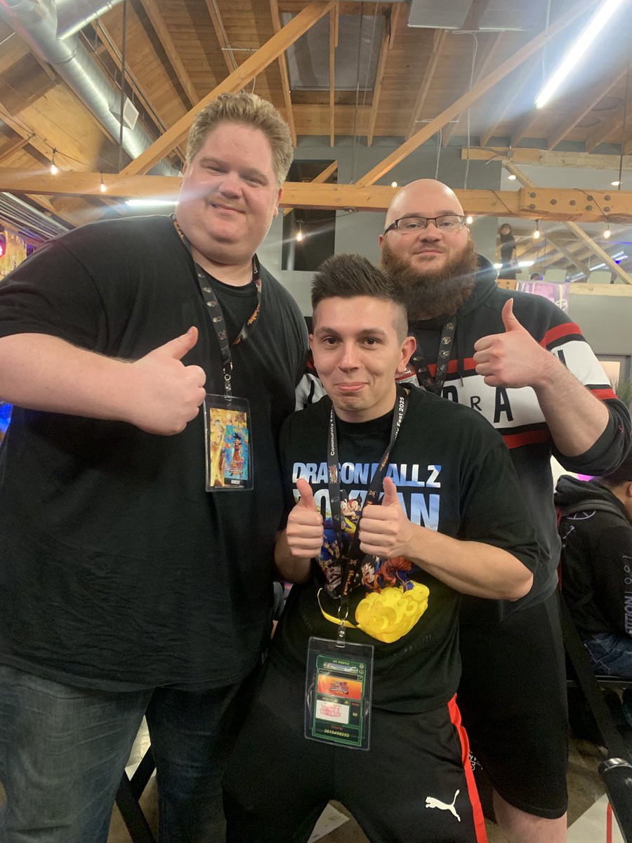 Had an absolute blast at the Community Fest and got to meet two legends! 💪
<a href="/TheIroncane/">James</a> <a href="/DaTruthDT/">DaTruthDT</a> 
#dokkan #DokkanCF2025