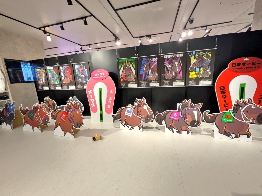 うちの子たち写りver.

恒例の、縮尺ぅ！！！
#UMA馬写真