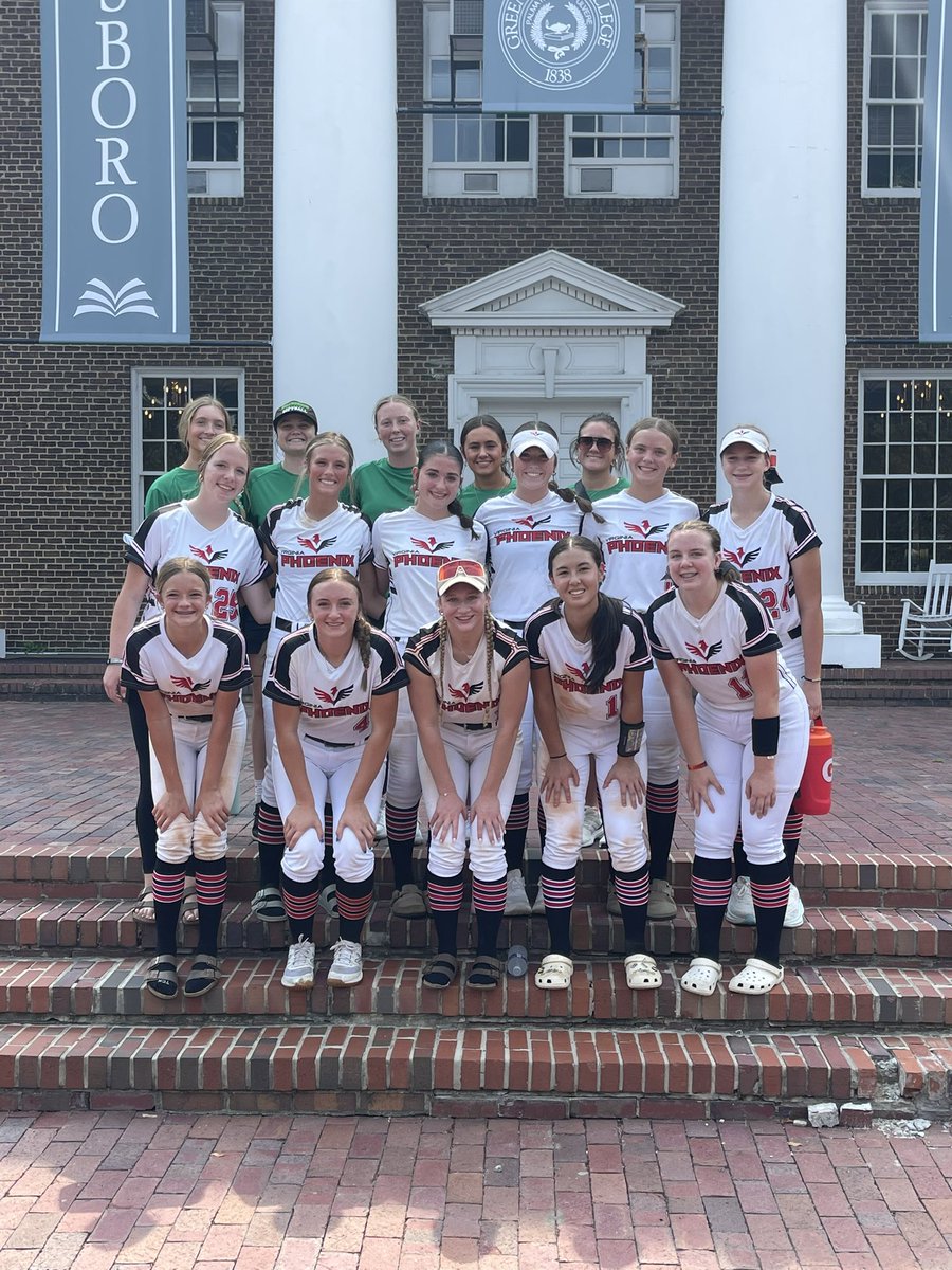 VA_Phoenix_Wood's tweet image. Another great opportunity today  for the squad to get on a college campus! Thanks SO much to @PrideGCSoftball @Bristrickland_3 Coach Ivy, Coach Megan and the athletes for hosting us today! Rain got the best of us, but we had enough time to show what we can do! ❤️🖤