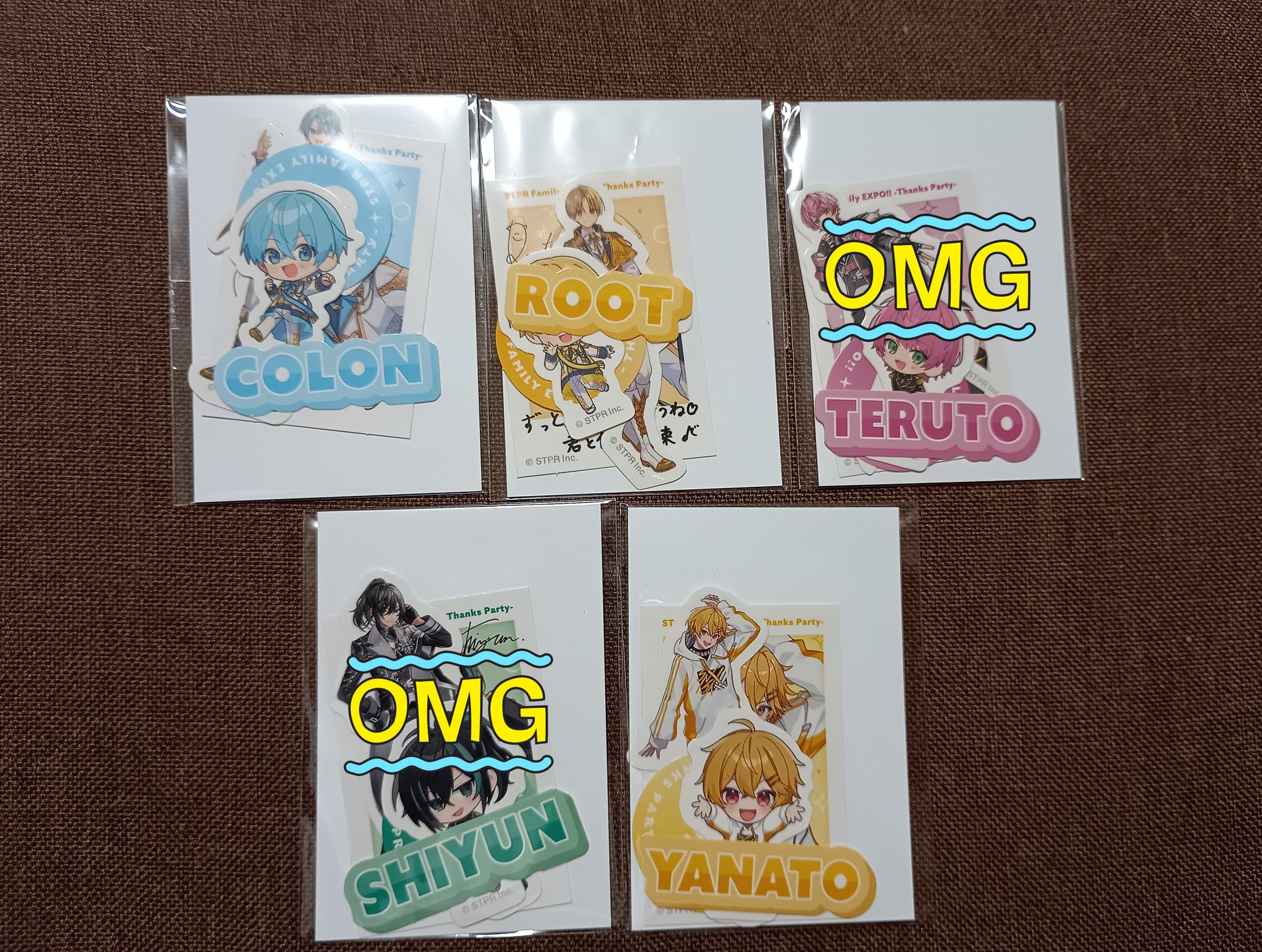 STPR Family EXPO Thanks Partyくじ　ポスター　まぜた STPR Family EXPO!! -Thanks Party-