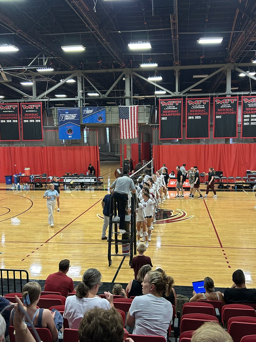 The <a href="/mitvball/">MIT Women's Volleyball</a> Engineers sweep Connecticut College to start 2025 at 6-0!

Had a blast calling the MIT Invitational this weekend!