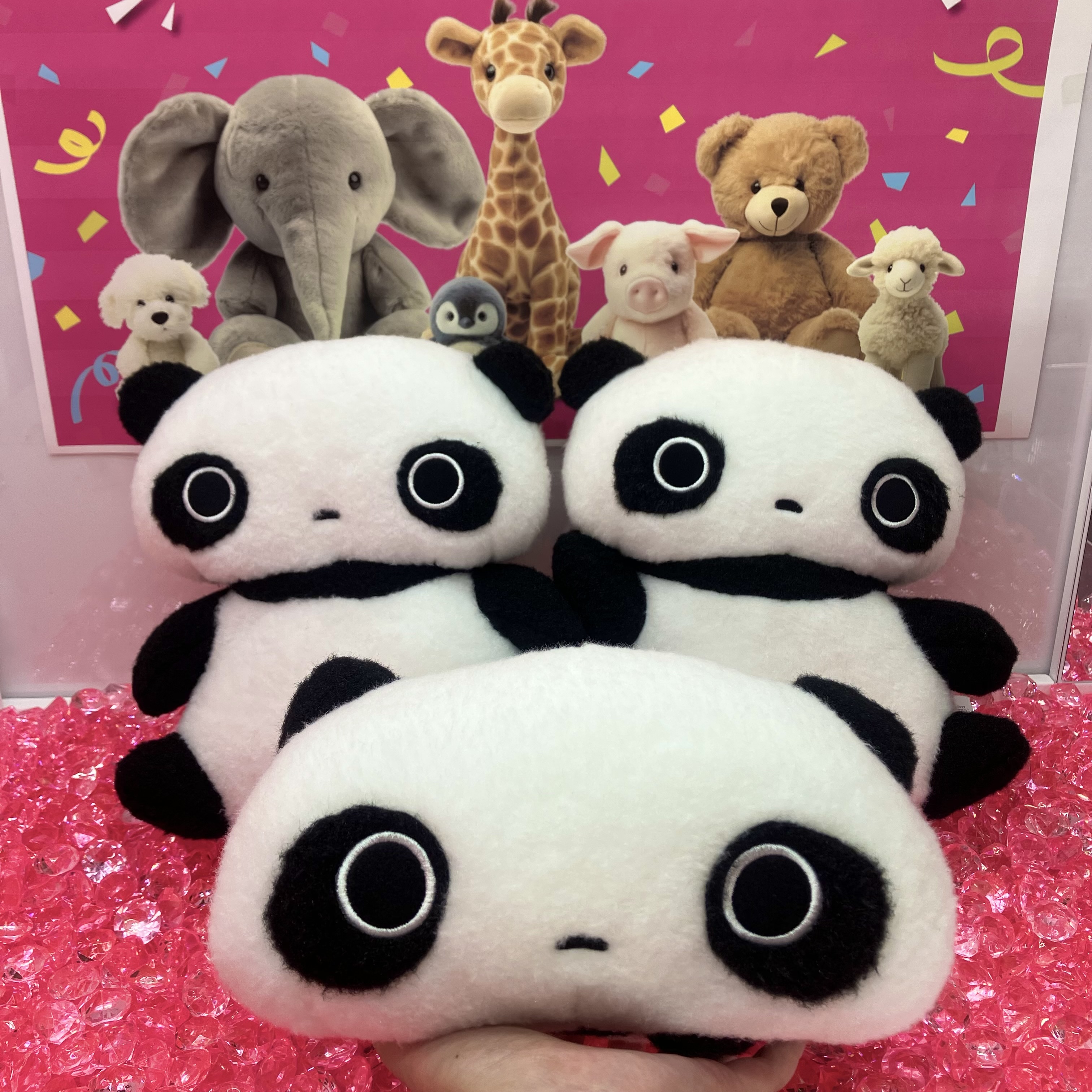 たれぱんだふわふわぬいぐるみBIG全3種コンプリート たれぱんだ ふわふわぬいぐるみBIG 全3種セット - メルカリ