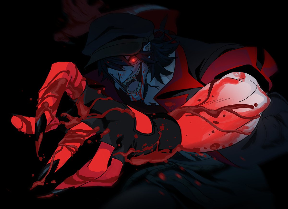 he brings the darkness with him 🧛‍♂️#drifter #deadlock #deadlockfanart