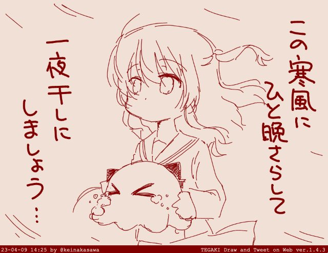 ぬこの一夜干し 