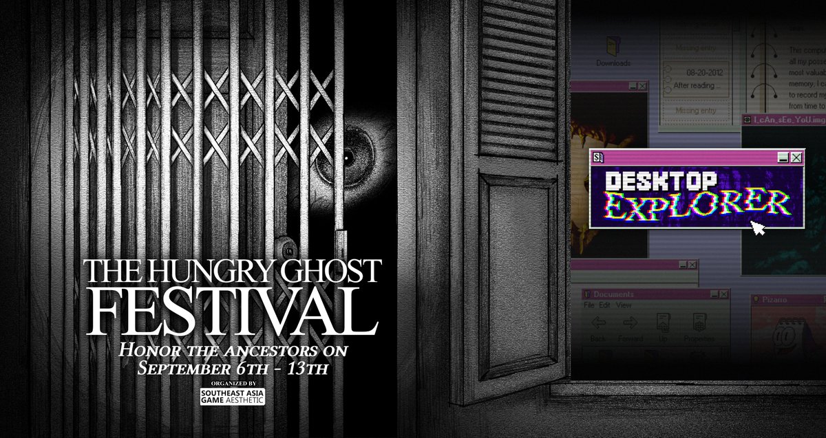 DesktopExplorer's tweet image. 👻 Desktop Explorer is part of The Hungry Ghost Festival on Steam (Sept 6–13)!
🕹️ Wishlist, watch streamers, and uncover spooky new games.
👉 Full lineup: store.steampowered.com/curator/450226…
Huge thanks to @SEAGamethetic
#HungryGhostFestival2025