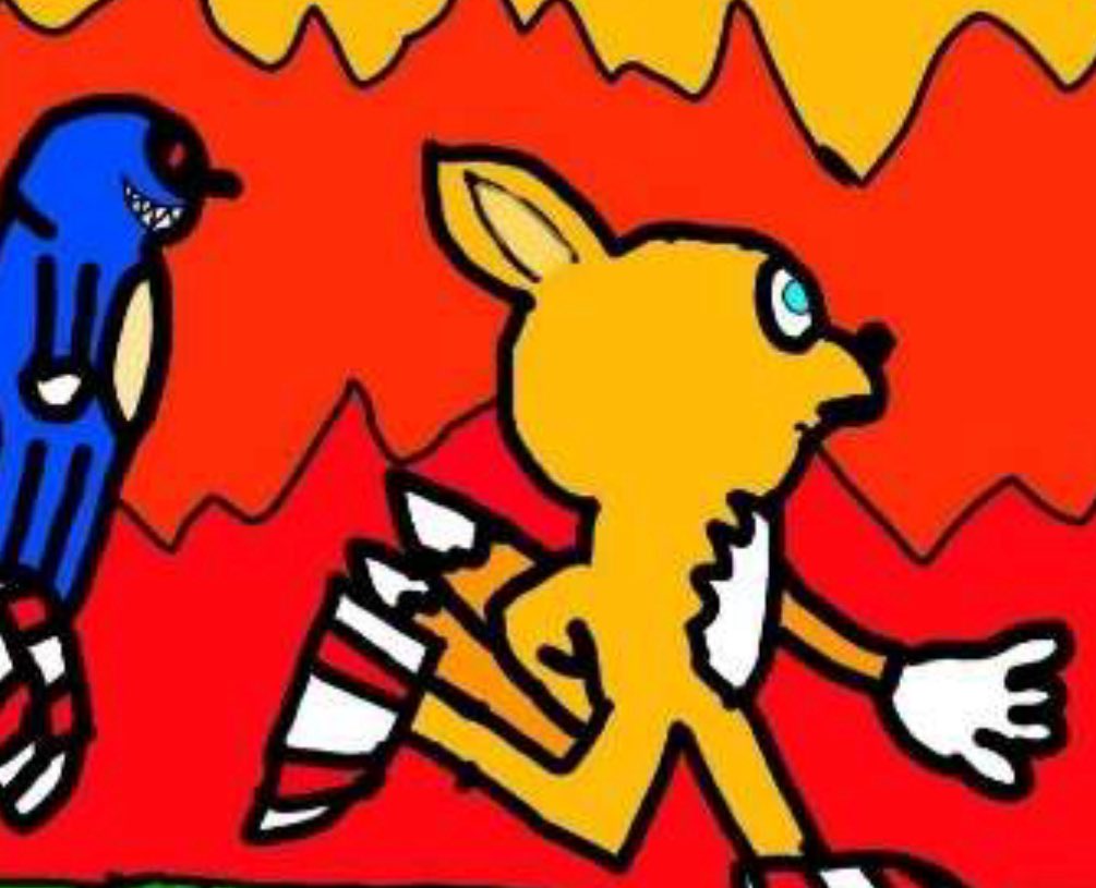 someone on tiktok called my animation abysmal dogshit but  their art genuinley looks like this