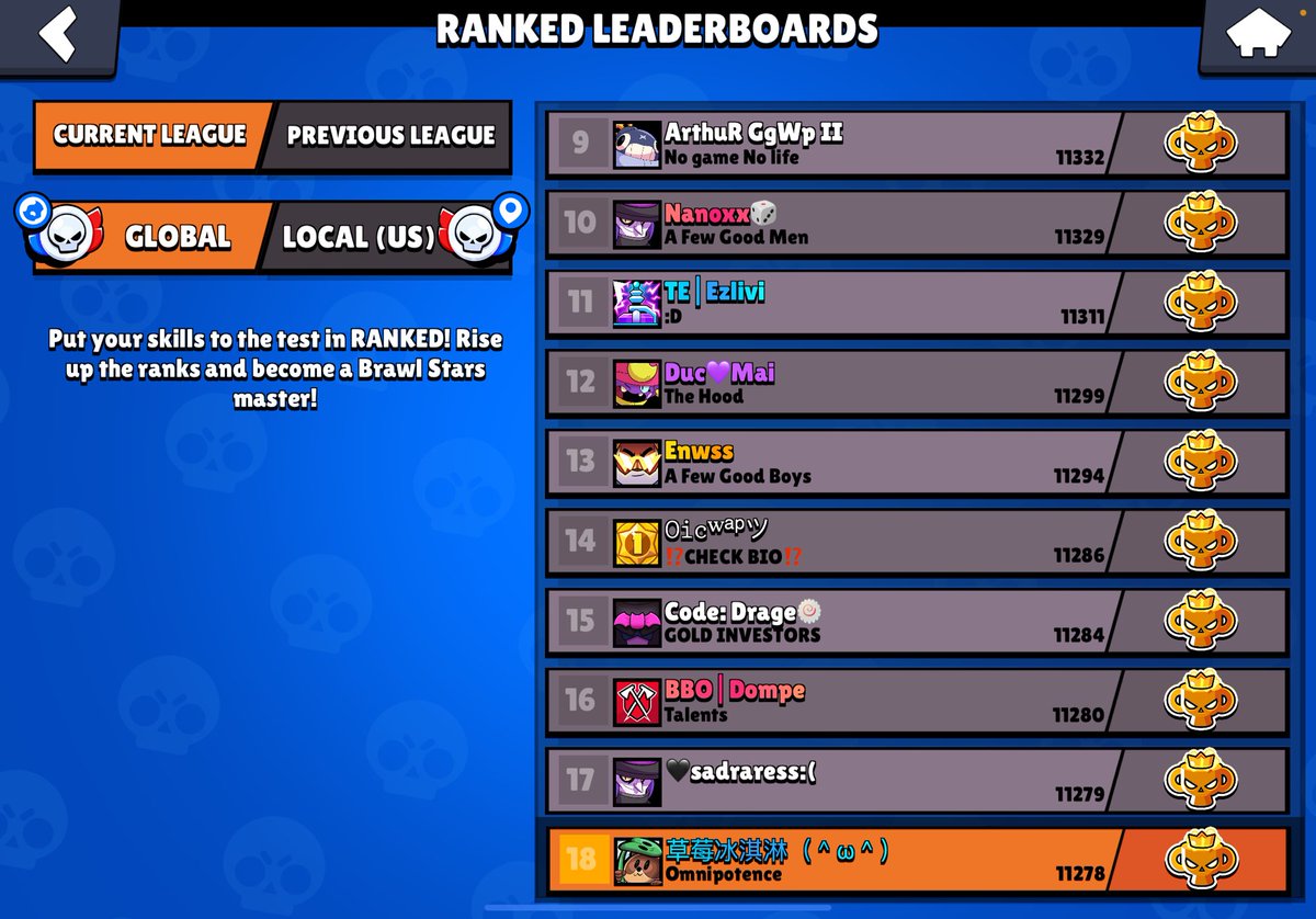 Pro rank x5, I’m still a noob though 🥺

Thanks for everyone who came to watch :D