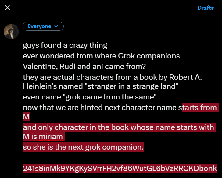 SolTrippyy's tweet photo. 241s8inMk9YKgKySVrrFH2vf86WutGL6bVzRRCKDbonk
check comment for proofs ... https://t.co/rx9OgQCbDK
