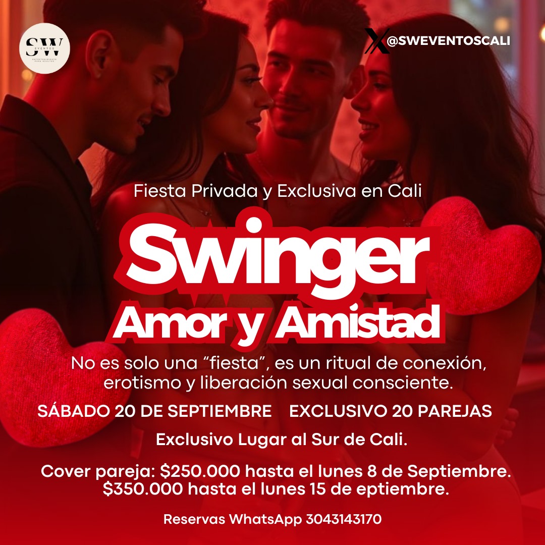 sweventoscali's tweet photo. Exclusiva para 20 parejas. https://t.co/9uAIO56yis