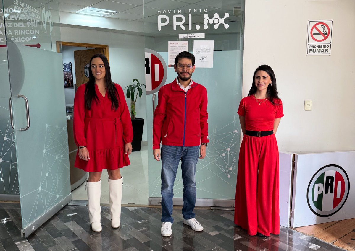 Nuestro Presidente @oledmoreno y nuestra secretaria <a href="/dannalunamx/">Dannalunamx</a> publicaron la convocatoria para la Elección Interna de las Personas Militantes Titulares y Suplentes que representarán al PRImx ante el Noveno Consejo Político Nacional del <a href="/PRI_Nacional/">PRI</a>.