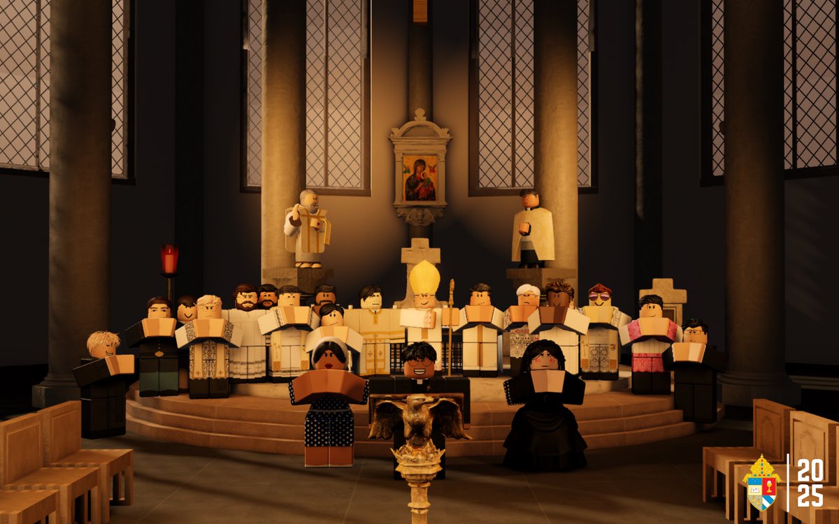 With praise and thanksgiving to Almighty God, three deacons were ordained to the Sacred Order of Presbyters by Bishop Nehemiah Massey at the Cathedral of St. Emerentiana.
Congratulations to the newly ordained priests!
#AoRMedia #AoRobloxCatholic