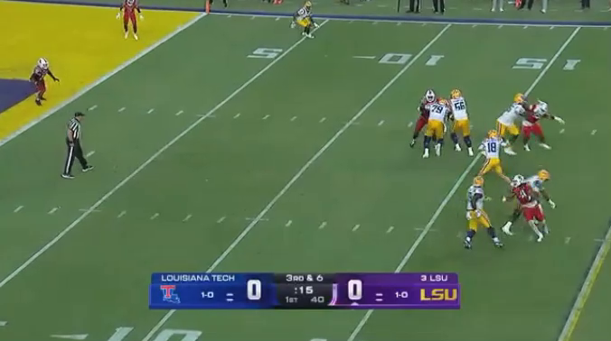 AdrianHeart504's tweet image. Garrett Nussmeier links up with Nic Anderson to put the first home touchdown on the board!

#LSU #LSUbound #CollegeFootball