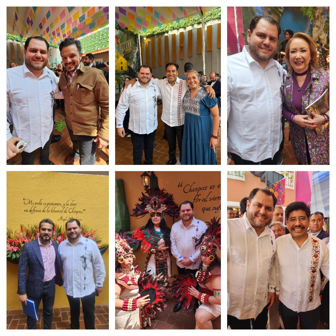 Un gusto haber asistido a la inauguración de Casa Chiapas en la CDMX. 

Dicho evento tan importante contó con la presencia del Dr. <a href="/ramirezlalo_/">Eduardo Ramírez</a> Gobernador Constitucional del Estado de @ChiapasGobiern, del Pdte de la <a href="/SCJN/">Suprema Corte</a> ministro <a href="/HugoAguilarOrti/">Hugo Aguilar Ortiz</a> y demás invitados especiales.
