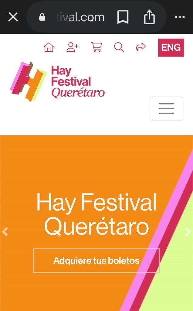 Qué  pena 😞 busqué la oferta de ARTE en el  #HayQuerétaro25 y nadita de nada. Bu. Ni hablar, de cualquier modo allí estaremos presentes  disfrutando el #HayFestival y si se puede saludaremos a <a href="/Lauentuiter/">Laura García</a>