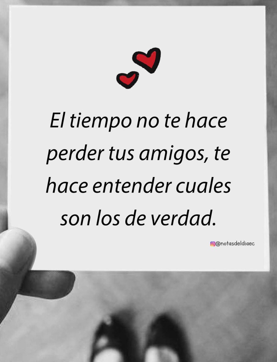 El tiempo no te hace...