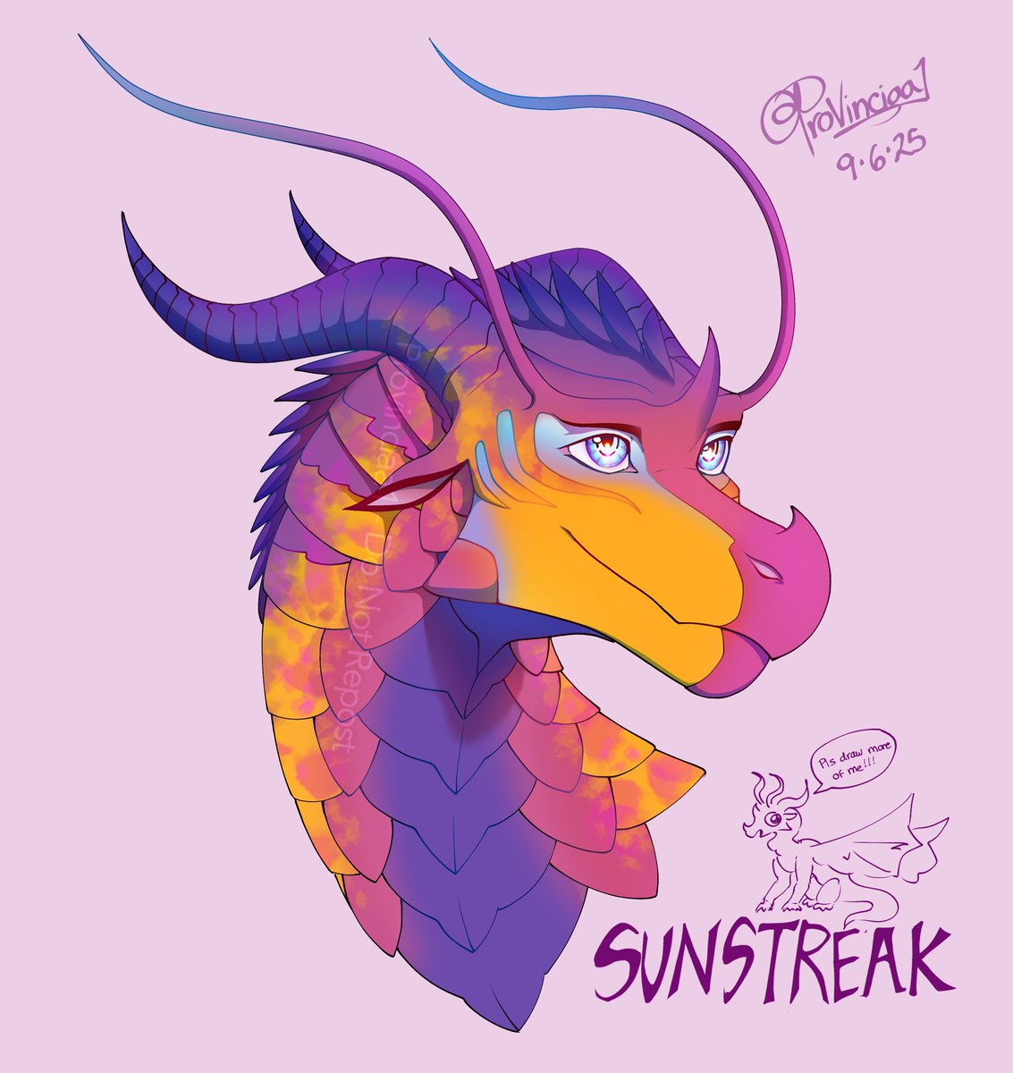 Sunstreak!
#wingsoffire