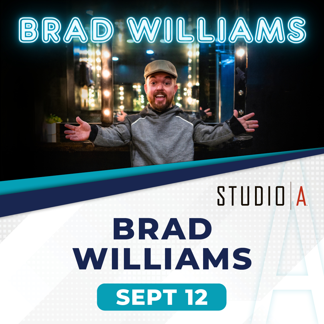 Get ready to laugh! Brad Williams is taking the stage at Studio A next Saturday, the 12th – grab your tickets now before they’re gone! 🎟️🎤
🔗: bit.ly/45FAeJu
▫️
▫️
Must be 21+. Gambling problem? Call 1-888-777-9696.