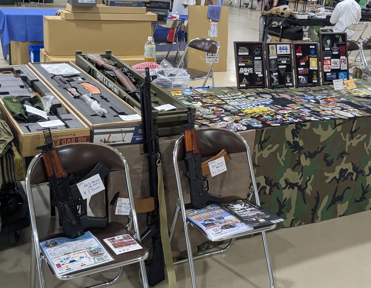 中部ガンマ準備中！(⁠*⁠´⁠ω⁠｀⁠*⁠)

#中部エアソフトガンマーケット