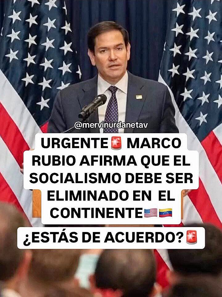 ¿Estás de acuerdo con Marco Rubio en que se debe acabar el comunismo en toda América? 🇺🇸