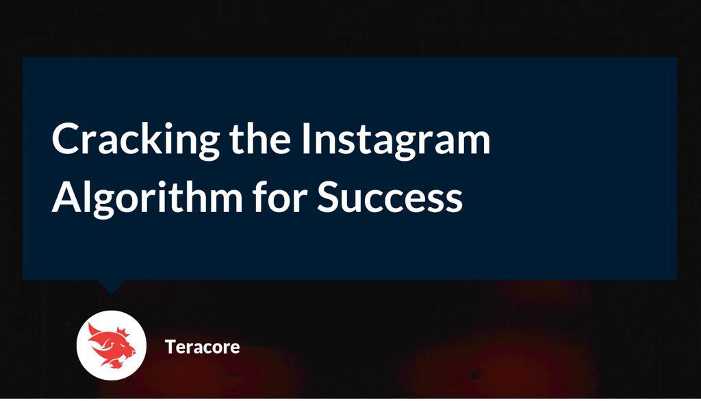 TeracoreZA's tweet image. Does the Instagram algorithm favor certain accounts over others?
Read more 👉 lttr.ai/Aidzg
#InstagramMarketing #InstagramAlgorithm #Development