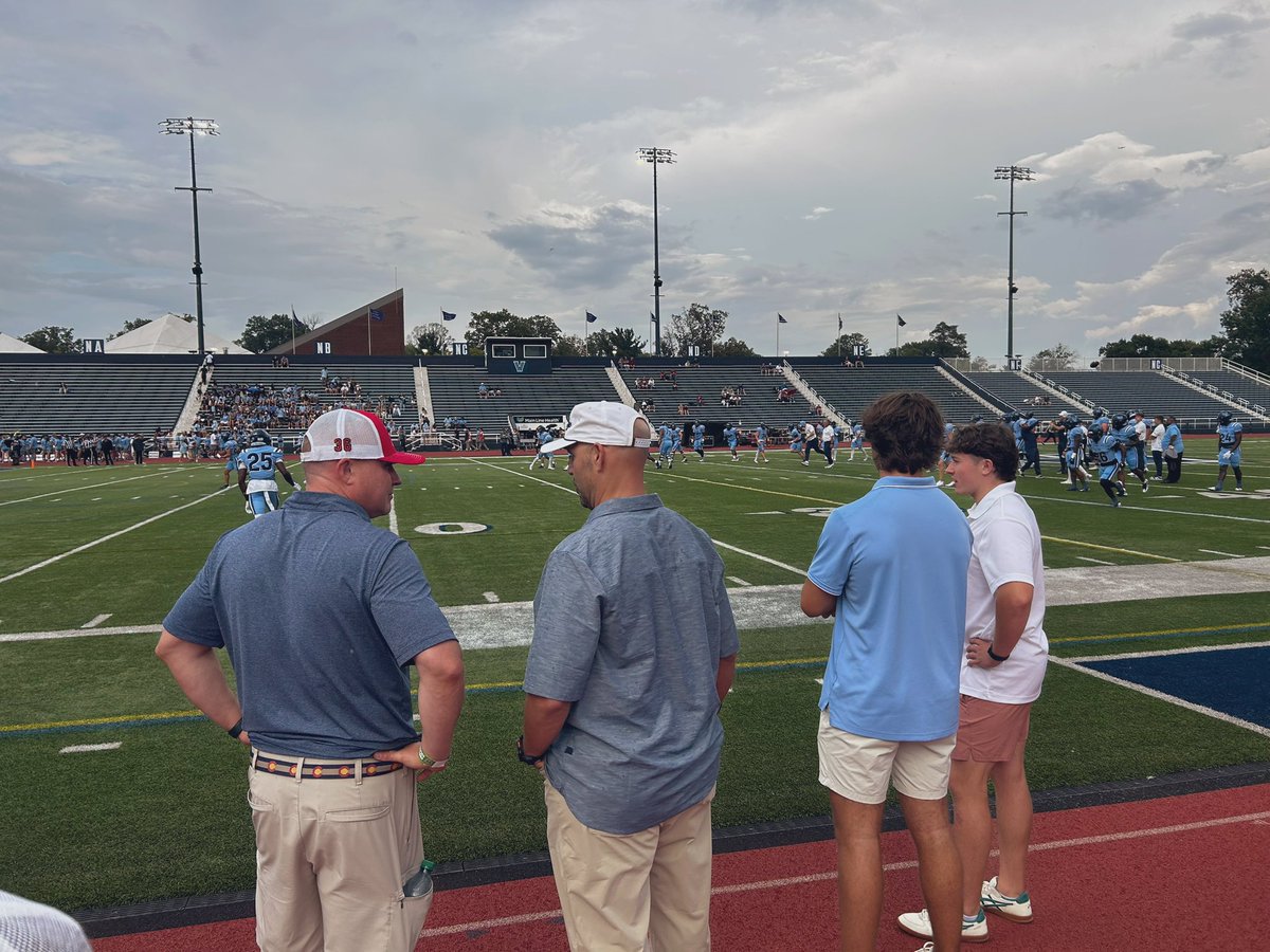 Had a great time <a href="/VillanovaU/">Villanova University</a> for a <a href="/NovaFootball/">Villanova Football</a> game day visit. Thank you to <a href="/Coach_JFletcher/">Joshua Fletcher</a> and <a href="/coachferranteVU/">Mark Ferrante</a> for having me out. Congrats on the win! Can’t wait to be back on campus. 

<a href="/BobDecker49/">Bob Decker</a> <a href="/devine_sean/">Sean Devine</a> <a href="/NovaFbRecruit/">Nova FB Recruiting</a> <a href="/LeoAttard2026/">Leo Attard</a> <a href="/CoachJustin10/">Justin Thomas</a> <a href="/NovaAthletics/">Villanova Athletics</a>