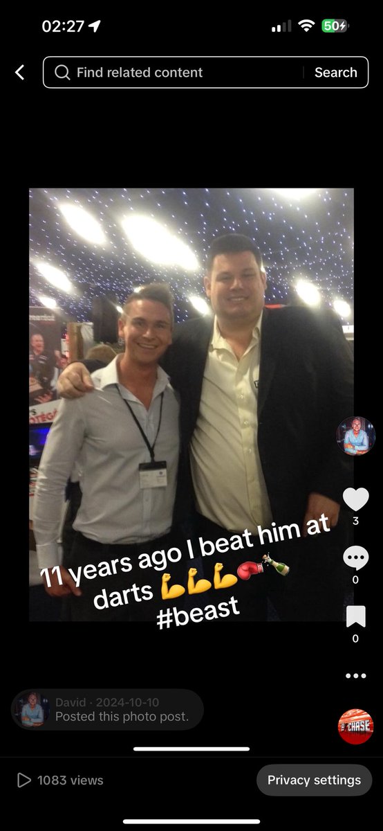 DHumphreys77's tweet photo. @CelebsGoDating  Still can’t hit the bullseye…. I’d light a candle but he would shot it https://t.co/kwjArcpDdY