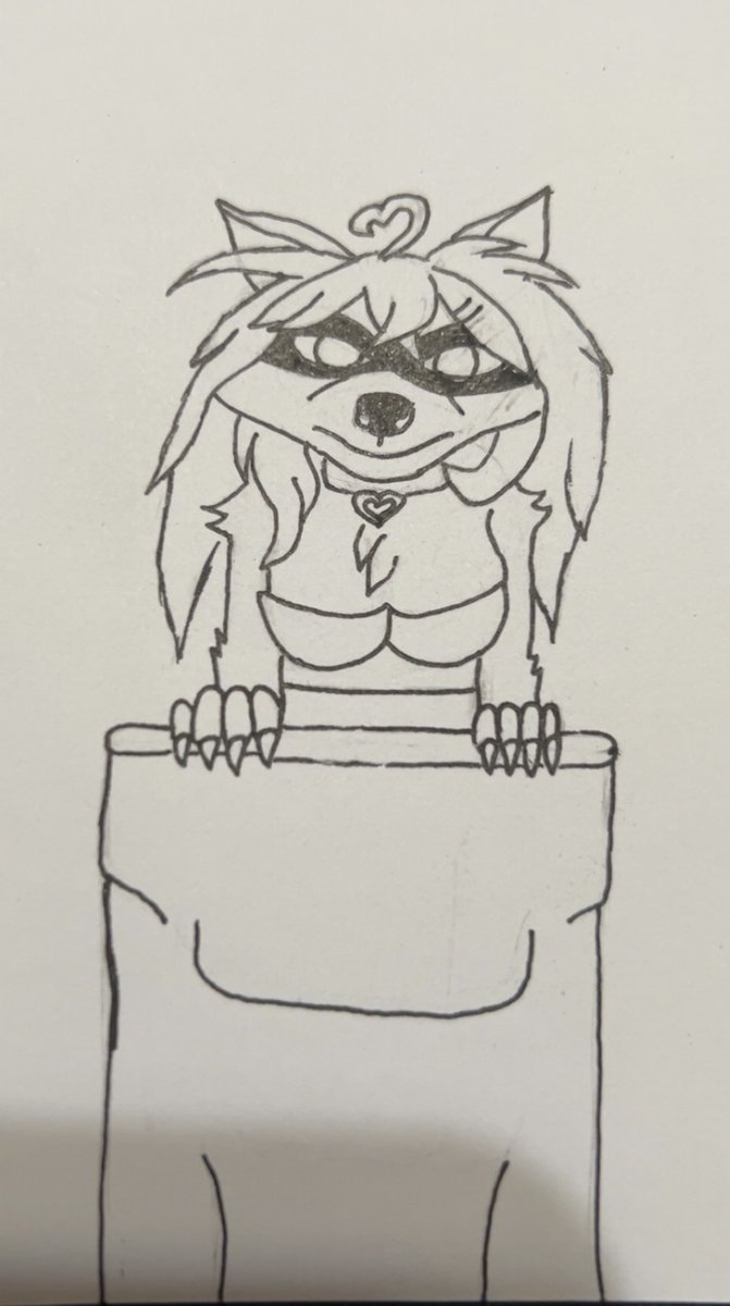 Here you go <a href="/ThePapaMutt/">PapaMutt || VTuber Dog Dad</a> here’s a sketch of Ari as a reckon I hope that you both enjoy it. 
 #ARTielle