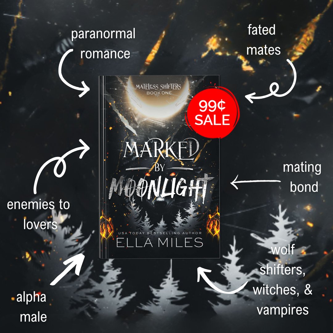 Marked by Moonlight is 99 cents for a limited time!
Amazon: amzn.to/3Wt6k63
Audible: amzn.to/47rL9b5