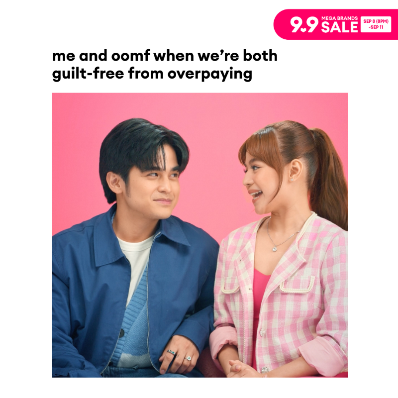 LazadaPH's tweet photo. Windang 'yarn?! 

Join the Guilt-Free Test on LazLive this September 8 (11PM) with @WillAshley05 and @biancadeveraa for a chance to win up to ₱200,000 worth of LazMall vouchers! Search "LAZADA GUILT FREE" on Google to know more.