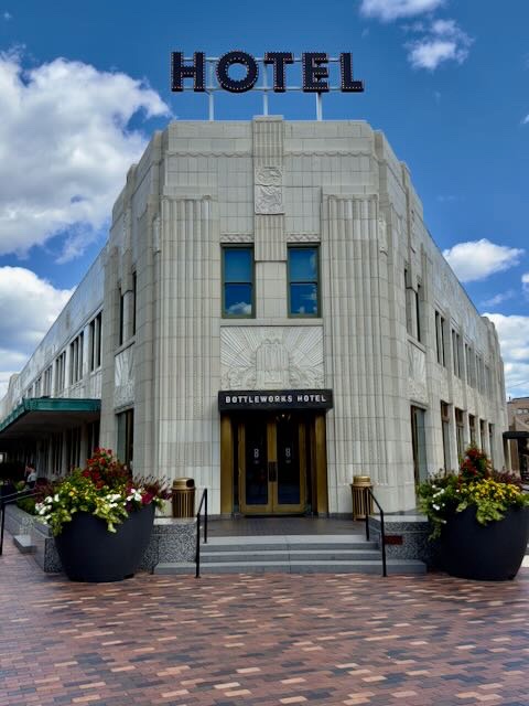 Great lunch this afternoon at The Garage in Indianapolis! It's always fun to explore the shops on Mass Ave.