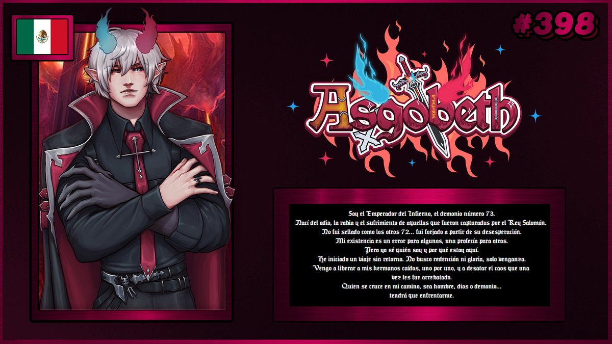 drogue_bag's tweet photo. ¡Nueva ficha creada y agregada a la VTuberDEX 3.0! 

VTuber #398: @Asgobeth https://t.co/SKBAsyYwDf