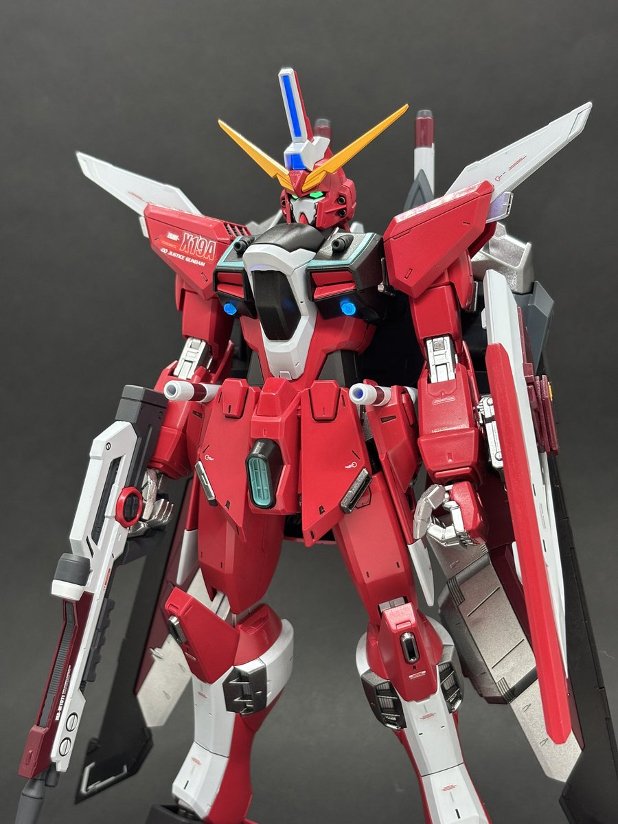 ZGMF-X19A ∞ジャスティス

#ガンダム　#ガンプラ　#ガンプラ好きと繋がりたい　#MG   #インフィニットジャスティス