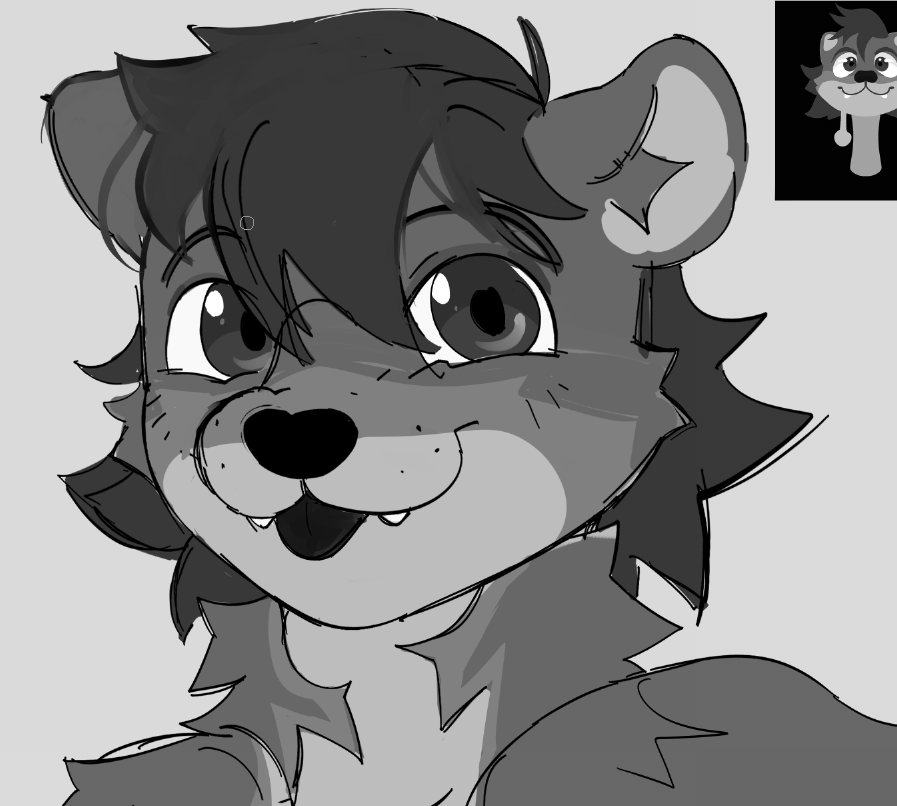 frogrye's tweet image. headshot comm wip :3,, otter..

#commissionsopen #otter #furry #wip