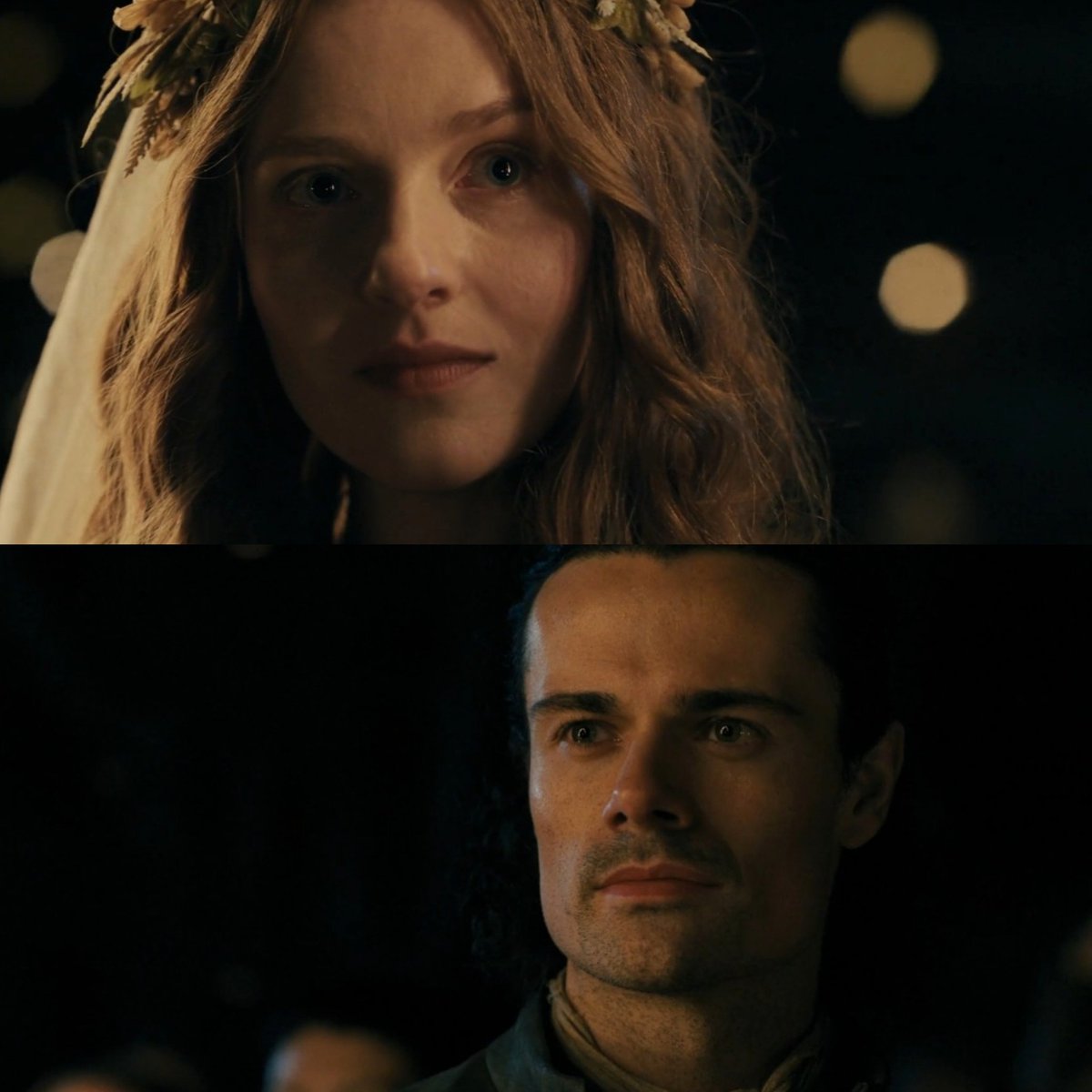 con razón jamie fraser es el hombre hermoso que existe si mira lo que son los padres 😭